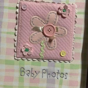 Baby Photo Album, with Self-Adhesive Pages